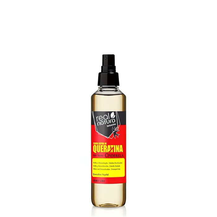 Real Natura Carga De Queratina Liquida Cinderela 200ml