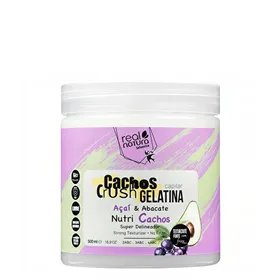 Real Natura Cachos Crush Gelatina Capilar Açaí & Abacate 500ml