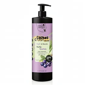 Real Natura Creme De Pentear Cachos Crush Acai E Abacate 1000ml