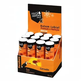 Real Natura Baton Kabial Urucum Vegetal 12x6g