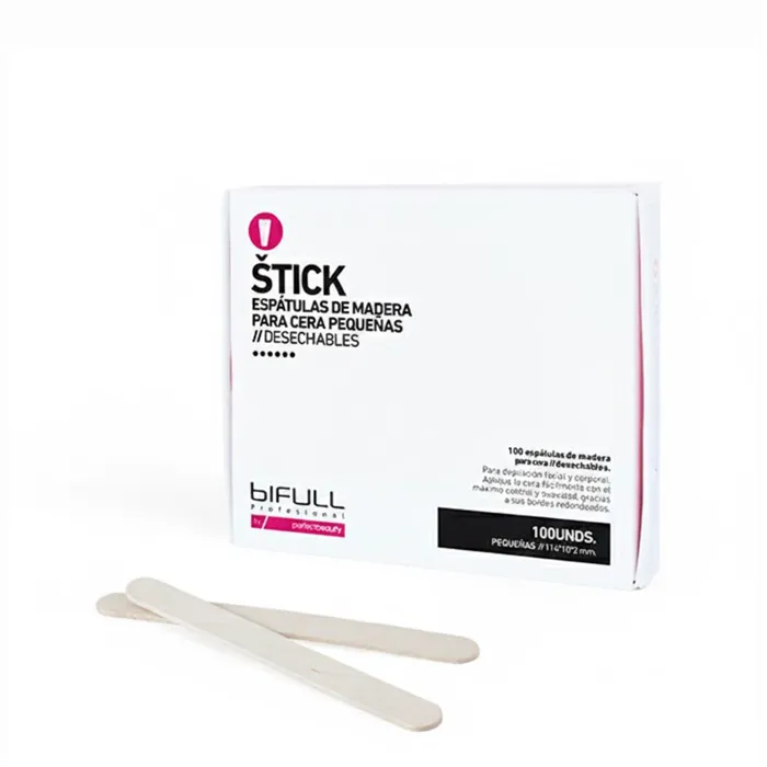 Bifull Spatule Cire Bois 100uds