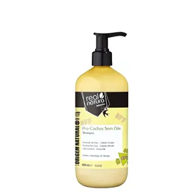 Real Natura Pro-Cachos Champô Cabelo Encaracolado 500ml