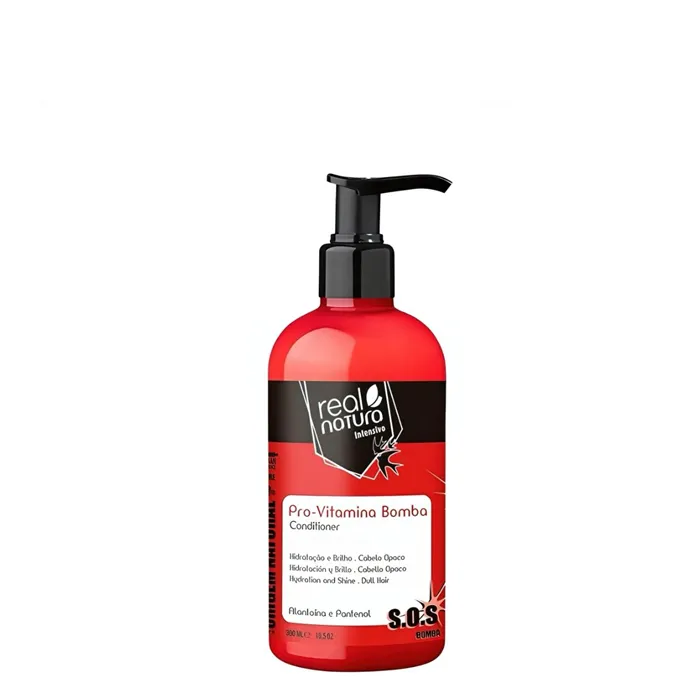 Real Natura Pro Vitamine Bomba Après-shampoing Sans Sel 300 ml