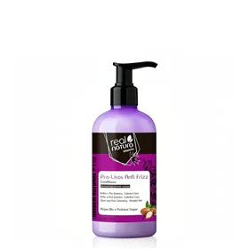 Real Natura Pro-Lisos Anti frizz Argan Acondicionador Sin Sal 300ml