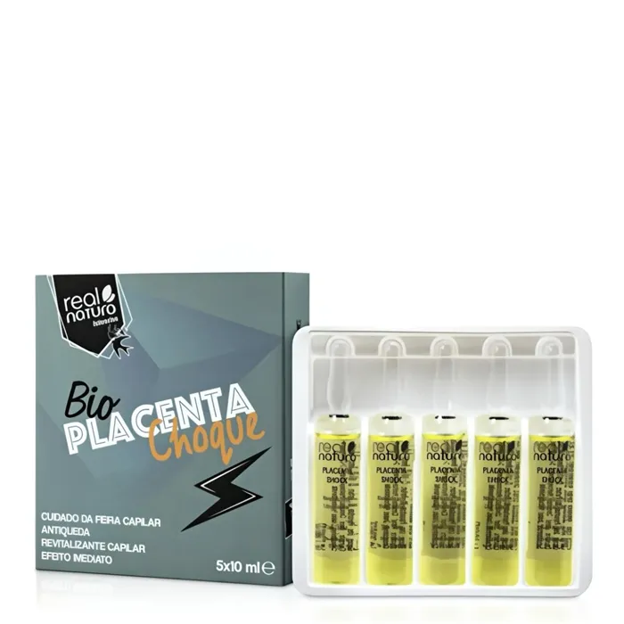 Real Natura Ampoules Bio Placenta Choc 5 x 10 ml