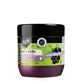 Real Natura Super Hair Food Acai et Lin Acajou 500 ml