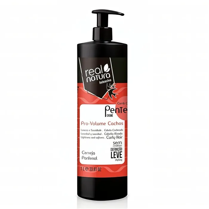 Real Natura Pro-Volume Cachos Creme de Pentear 1000ml