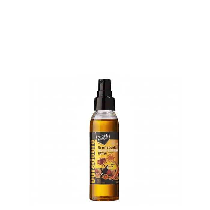 Real Natura Urucum + Cenoura (LSF15) Óleo Bronzeador 100ml
