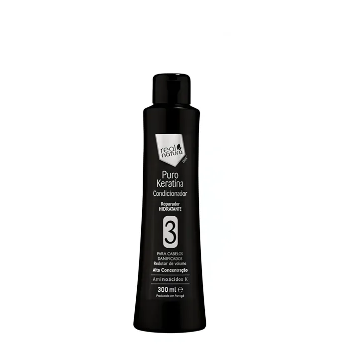 Real Natura Puro Keratina Reparador Hidratante Acondicionador 300ml