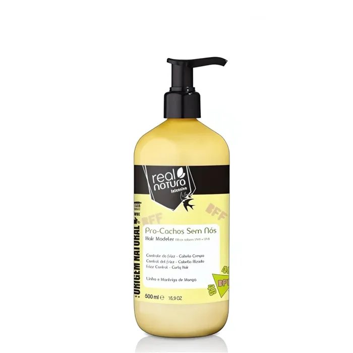 Real Natura Pro-Cachos Sans Nœuds Modelant 500 ml