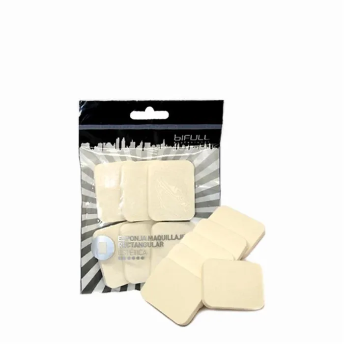 Bifull Éponge Maquillage Rectangulaire 6uds