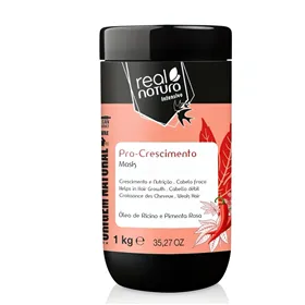 Real Natura Pro-Crescimento Máscara Sem Sal 1kg