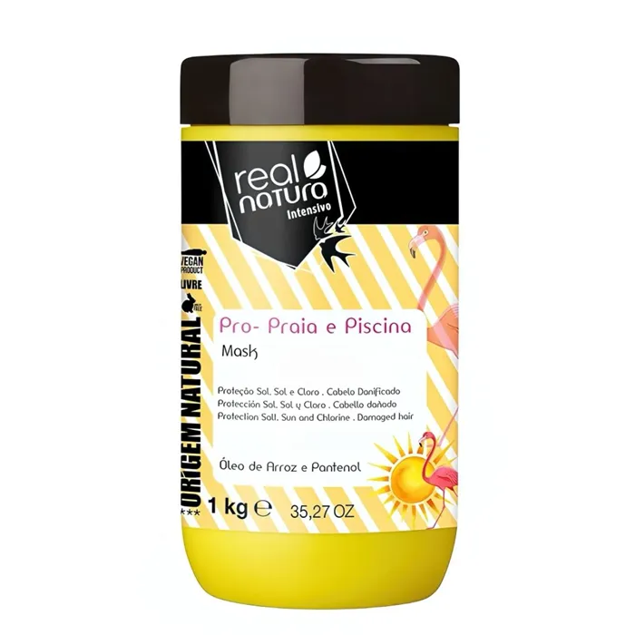 Real Natura Pro-Mar E Piscina Mascara Sem Sal 1kg