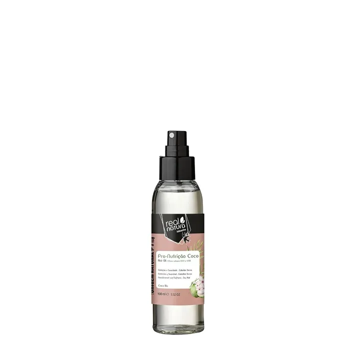 Real Natura Pro-Nutrição Extra Coco Pur Huile Capillaire 100 ml