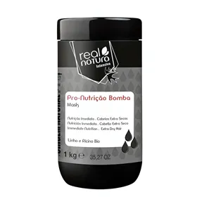 Real Natura Pro-Nutrição Bomba Máscara Sem Sal 1kg