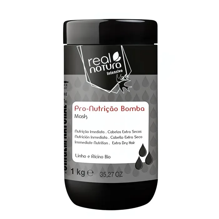 Real Natura Pro-Nutricao Bomba Mascara Sin Sal 1kg