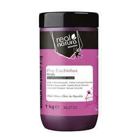 Real Natura Pro-Cachinhos Máscara Sem Sal 1kg