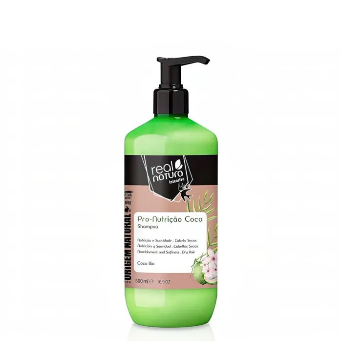Real Natura Pro-Nutrição Extra Coco Shampoing Sans Sel 500ml