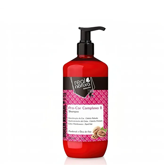 Real Natura Pro-Cor Complexe B Shampoing Sans Sel 500 ml