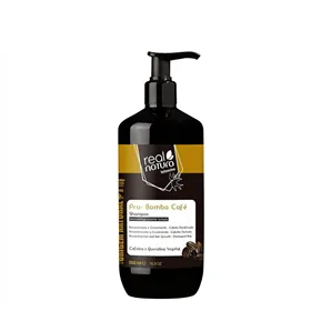 Real Natura Pro-Reparação Bomba Café Champô Sin Sal 500ml