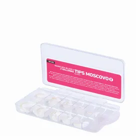 Bifull Tips Moscovo Naturais Forma Bailarina 100uds