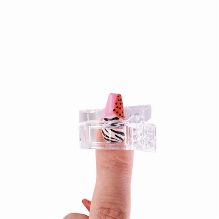 Bifull Mica Clips Uñas Transparentes 5uds