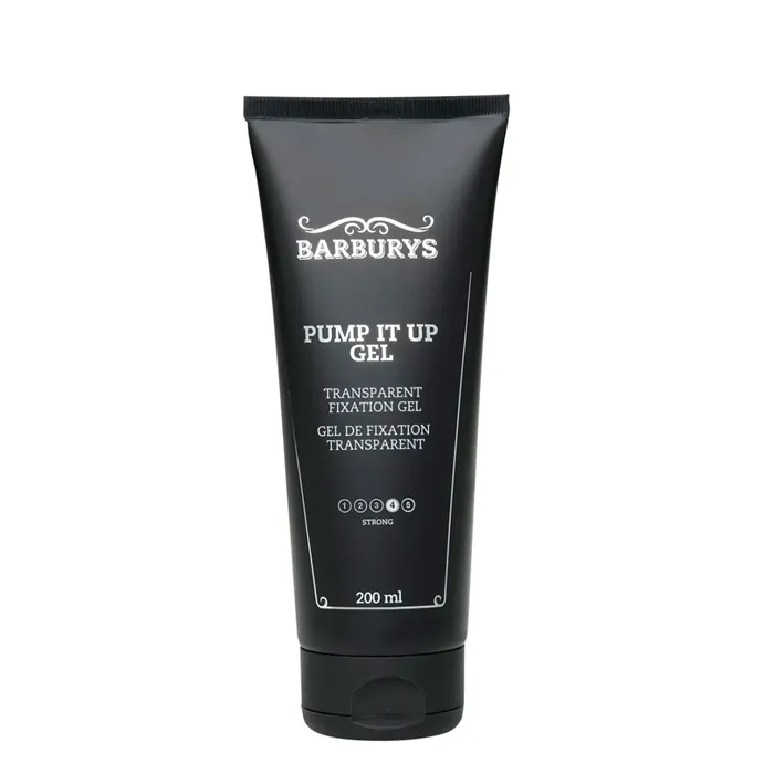 Barburys Pump It Up Gel Fixação Transparente 200ml