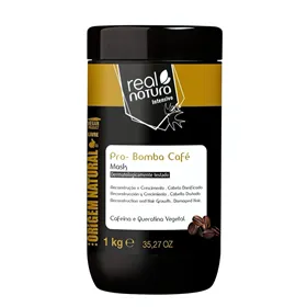 Real Natura Pro-Reparação Bomba Café Máscara Sem Sal 1kg