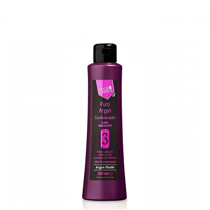 Real Natura Puros Argan Acondicionador Sin Sal 300ml