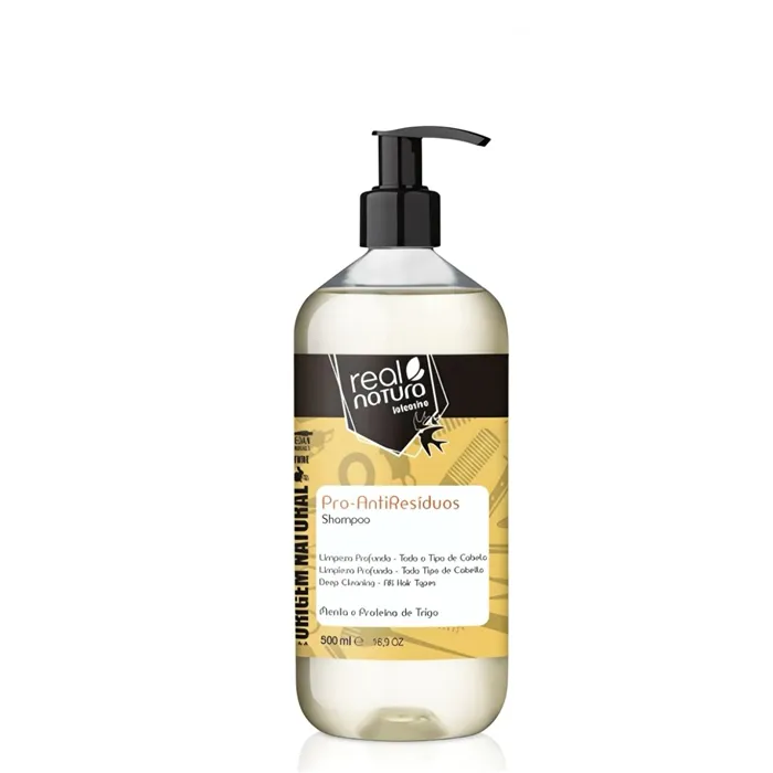 Real Natura Pro-Antirésidus Shampoing Sans Sel 500 ml