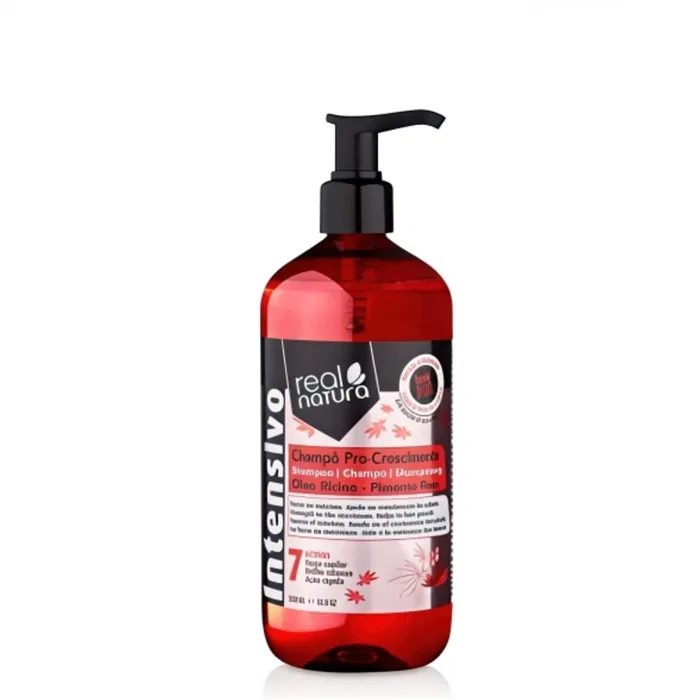 Real Natura Pro-Crescimento Champô Sin Sal 500ml