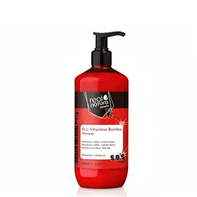 Real Natura Pro-Vitamina Bomba Champô Sem Sal 500ml