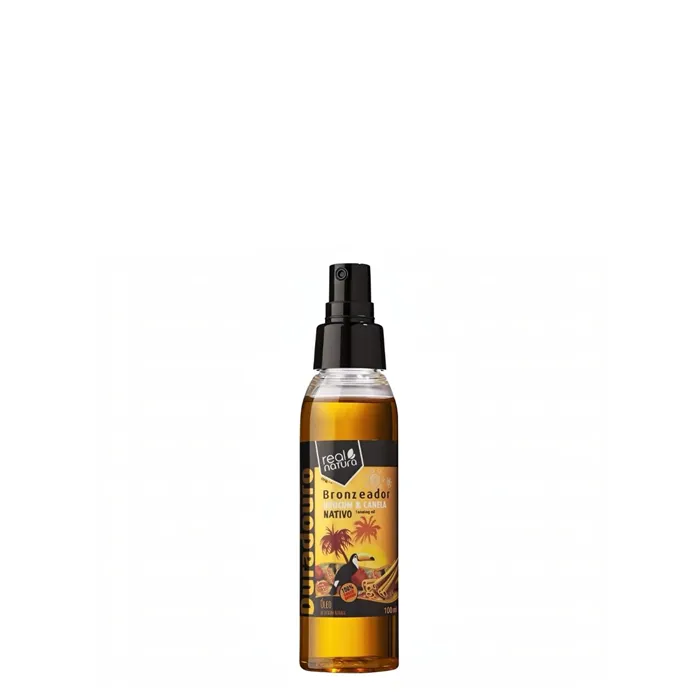 Real Natura Urucum + Canela Óleo Bronzeador 100ml
