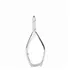 Bifull Pince à ongles courbée 11,8 cm Bec 3 mm