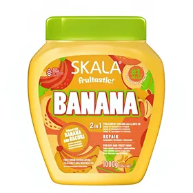 Skala Creme Amaciador 2 em 1 Banana Frutástica 1000ml