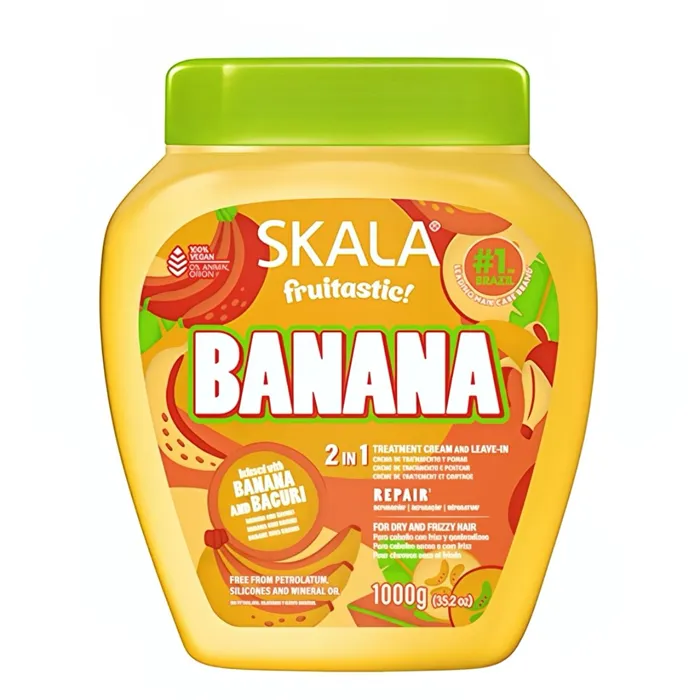 Skala Crema Acondicionadora 2 em 1 Banana Frutastica 1000ml