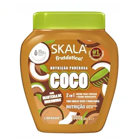 Skala Crema Amaciadora 2 em 1 Coco Frutástica 1000ml