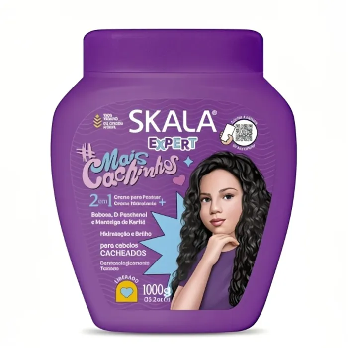Skala Crema Amaciador Mais Cachinhos 1000ml