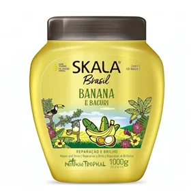 Skala Crema Amaciador Bomba Vitaminas Banana 1000ml