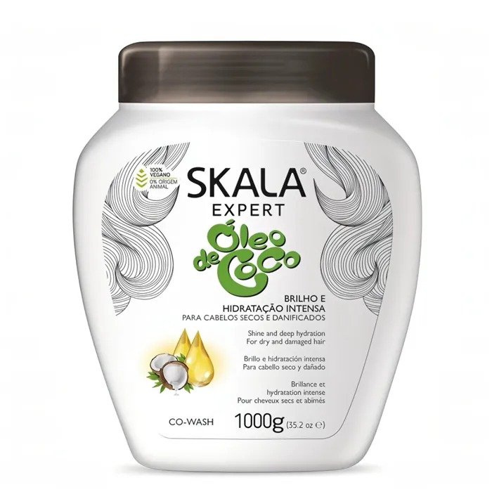 Skala Creme Amaciador Óleo Coco 1000ml