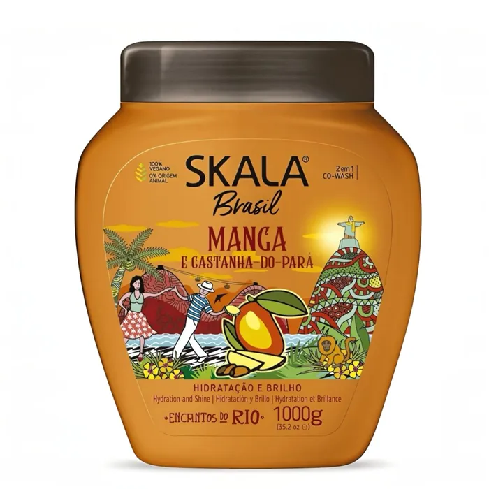 Skala Crema Acondicionadora Manga E Castnha Para 1000ml