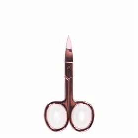 Bifull Tijera Manicura Curvada 9.3cm Pink Bronze