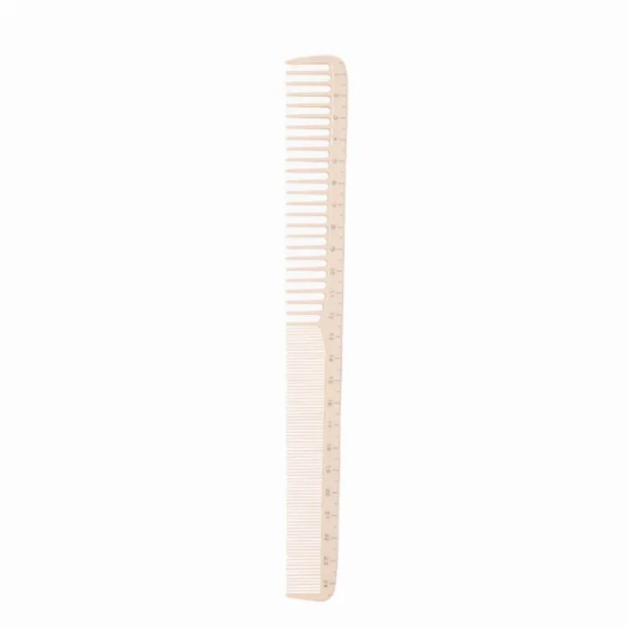 Pente de cabeleireiro Bifull com Medida Nº 07 Dupla Púas 24.5cm