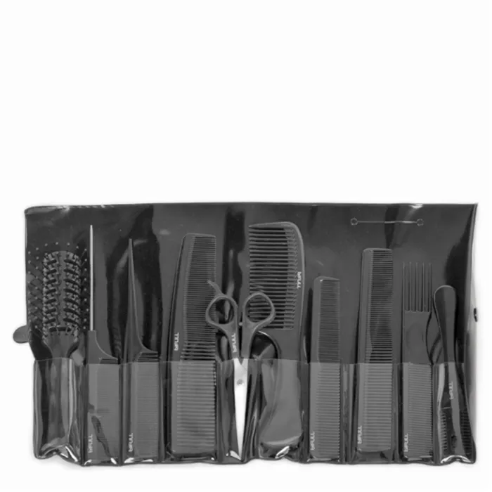 Bifull Suki Set Tijera + 9 Peines