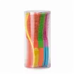 Bifull Boîte de peignes ergonomiques à double queue 12 pcs