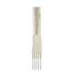 Bifull Peigne 5 Queues Métal Blanc Nº 04