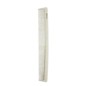 Pente de Cabeleireiro Bifull Corte Dupla Púa Branco Nº 07