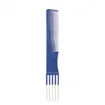 Pente Ahuecador Bifull 5 Pontas Metal Azul Nº 115