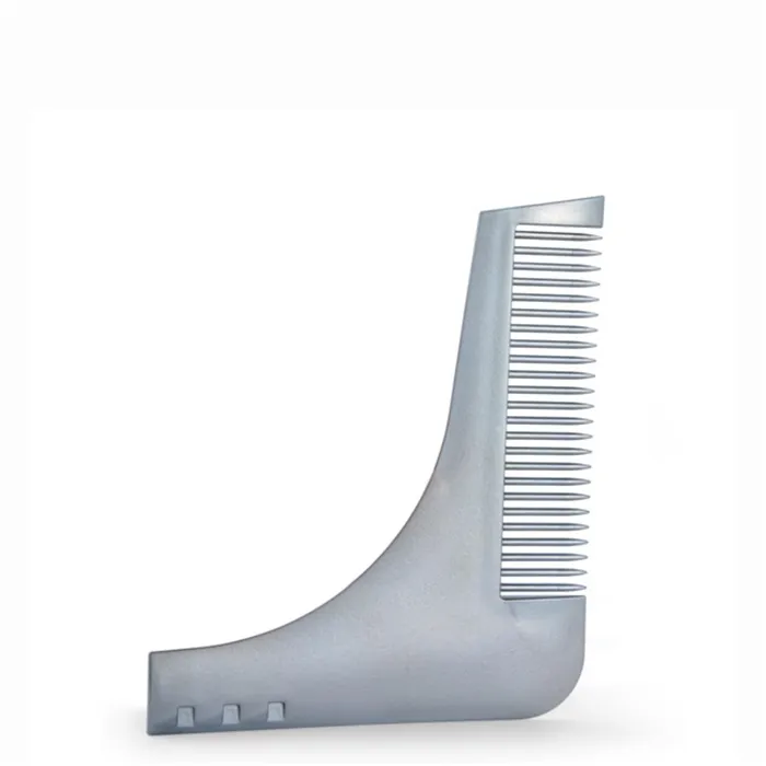 Bifull Roxe Grey Peine Guia Para Barba