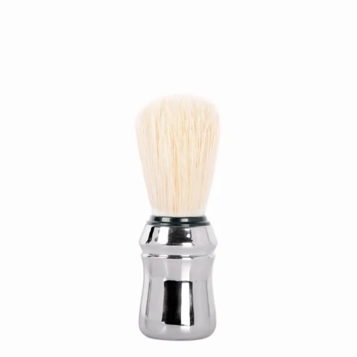 Bifull Blaireau de rasage Manche Plastique Argent